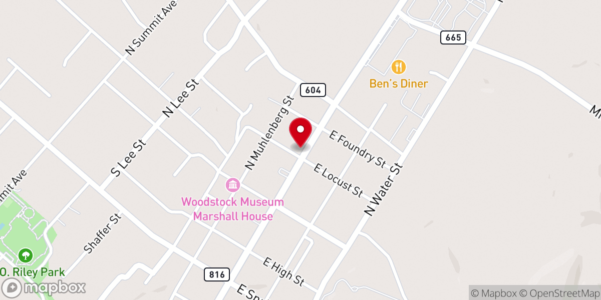 Map showing location of St. John Bosco Catholic Outreach Store & Thrift Shop
