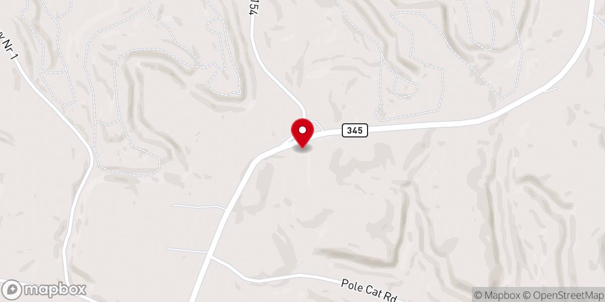Map showing location of Rehoboth Baptist Church