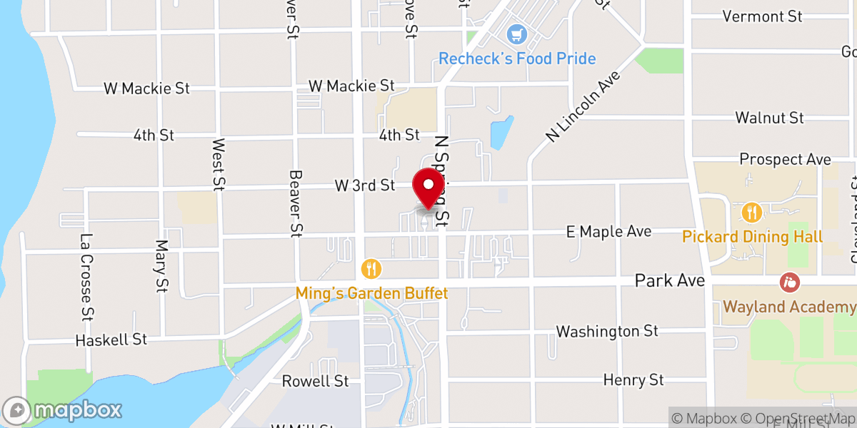 Map showing location of Gods Restored Hope Church