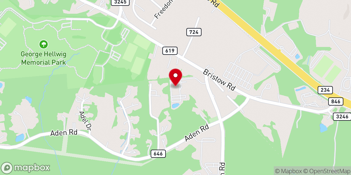 Map showing location of Reconciliation Community Church