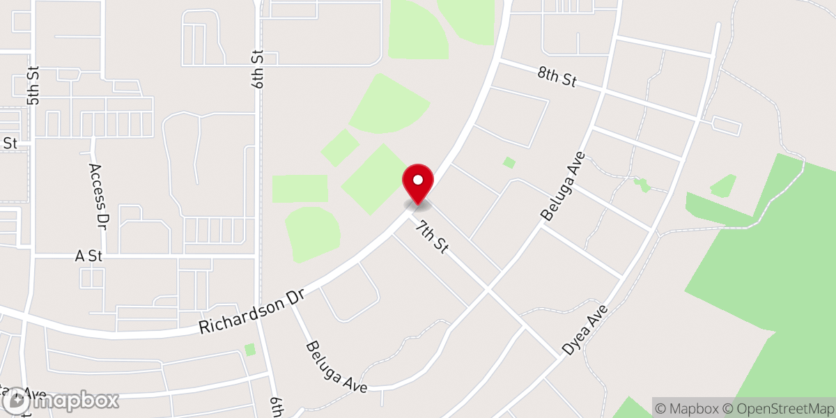 Map showing location of International Bible Ministry Inc