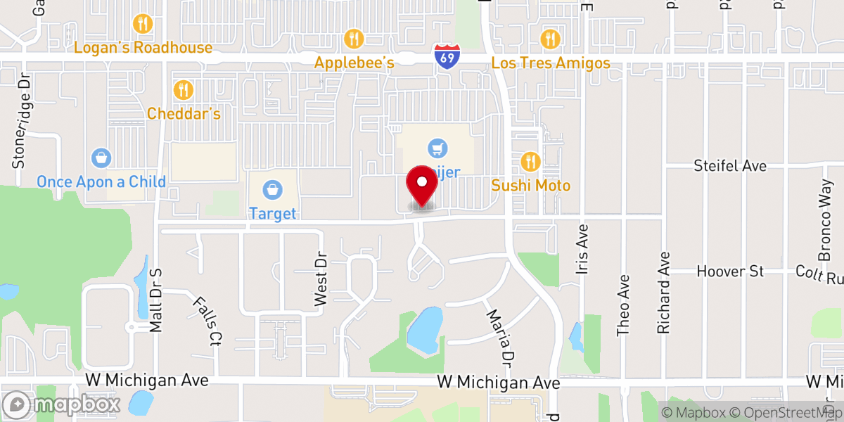 Map showing location of Heart Exposed Music Inc