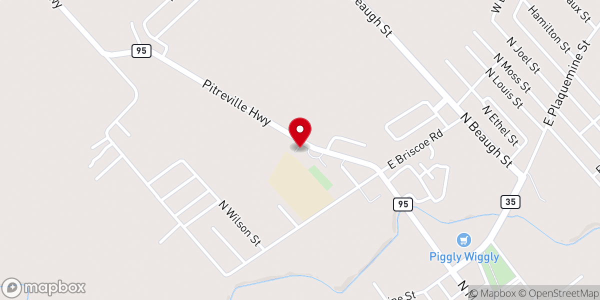 Map showing location of Our Mother of Mercy Catholic Church