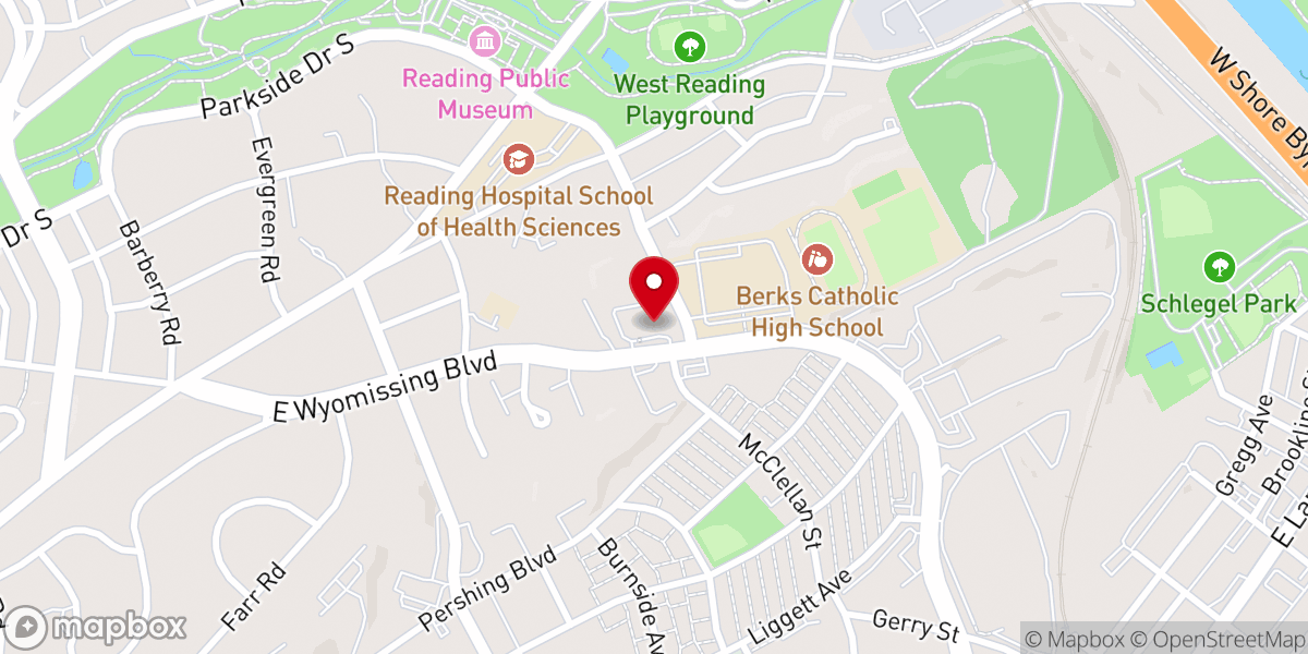 Map showing location of Sts. Constantine and Helen Greek Orthodox Church