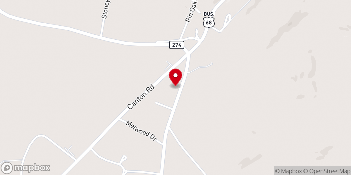 Map showing location of Little River Baptist Center