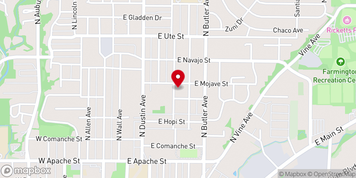 Map showing location of RiverStone Church