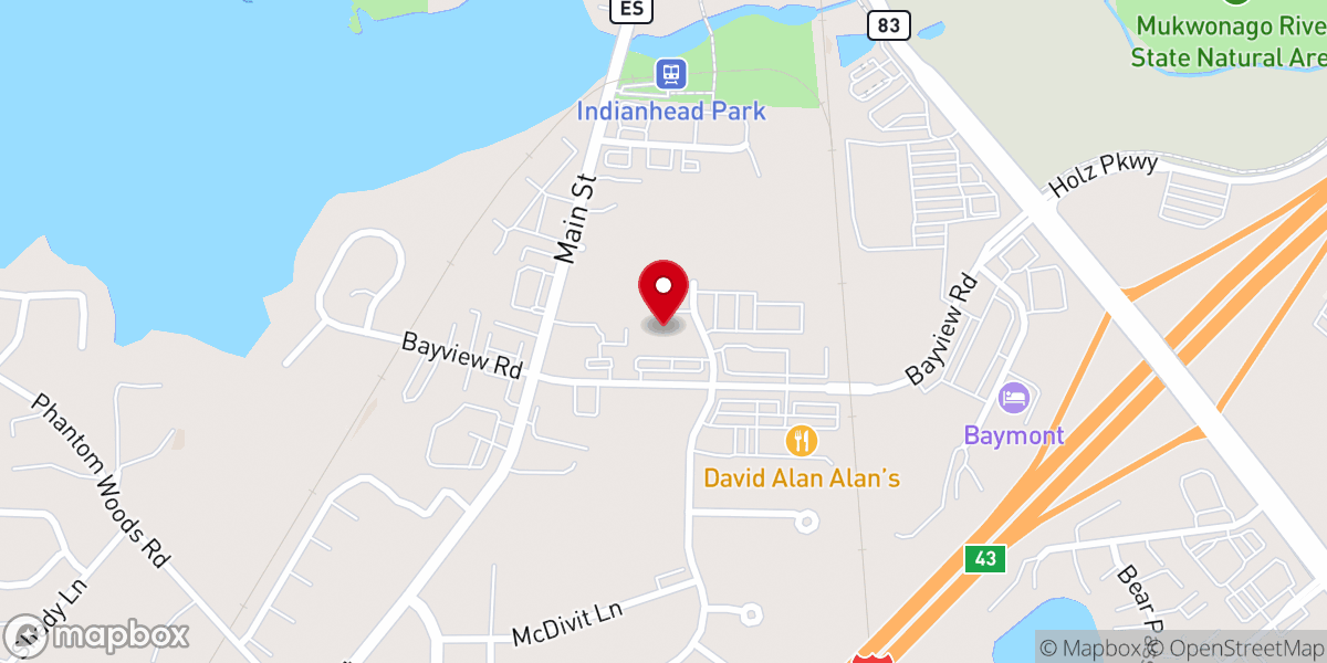 Map showing location of LifePoint Church
