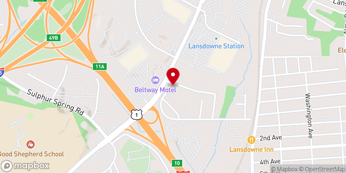 Map showing location of HolyGhost Party Global