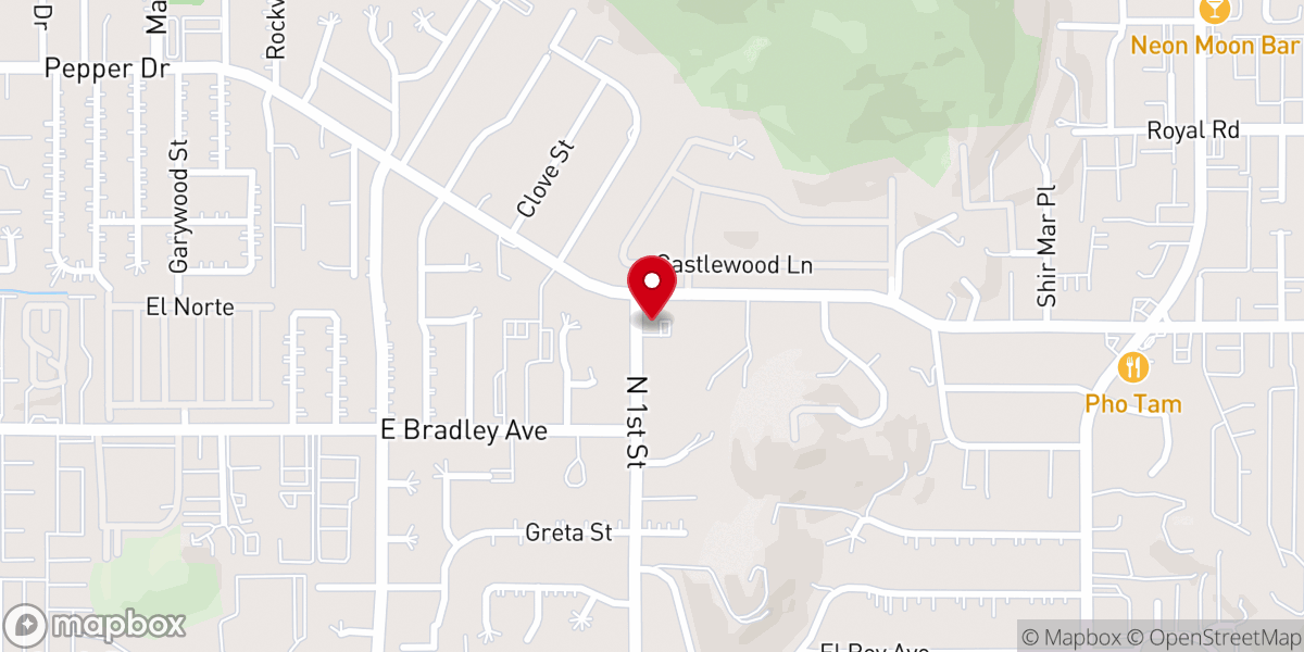 Map showing location of St. John Chaldean Catholic Church