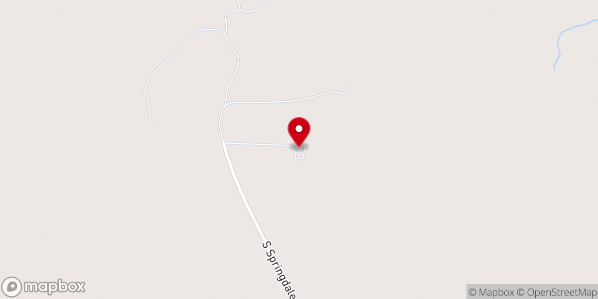 Map showing location of Bakers Grove Church
