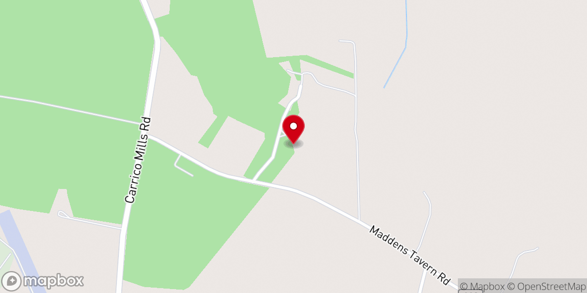 Map showing location of Camp Red Arrow-CBM of Virginia