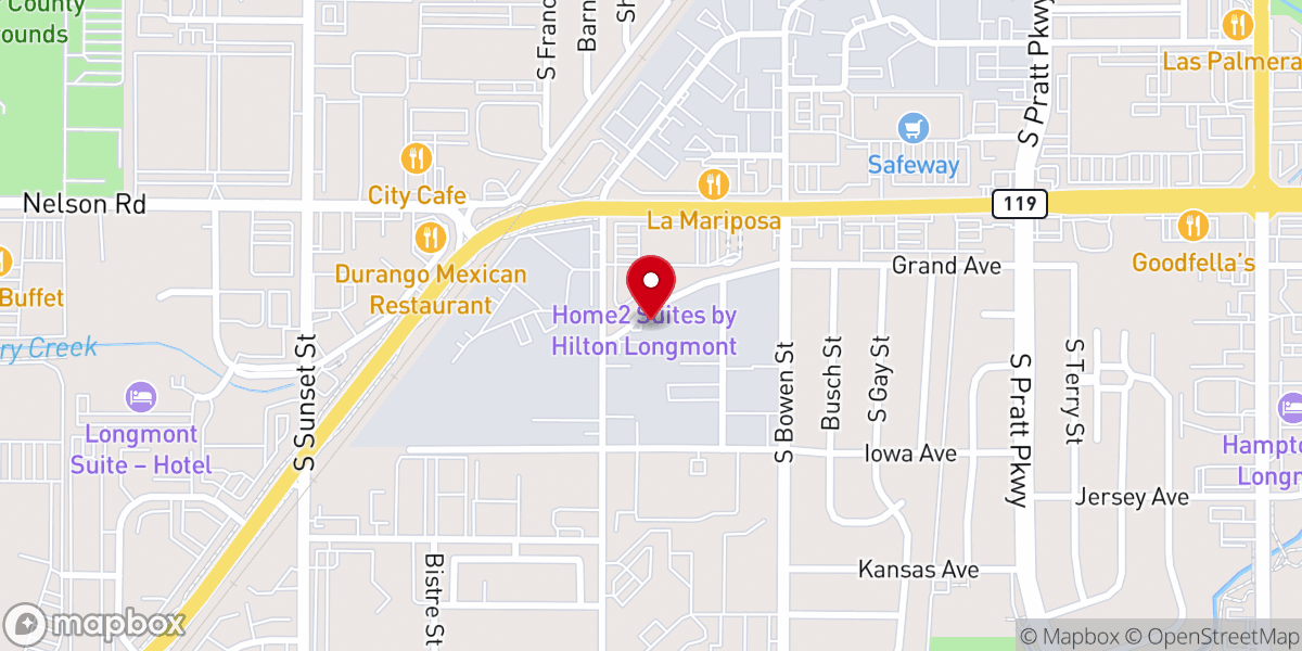 Map showing location of Iglesia Unidos Por Cristo