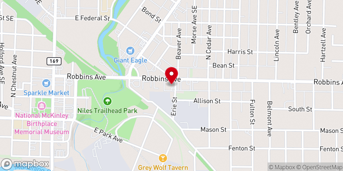 Map showing location of St. Pope John XXIII Catholic Church