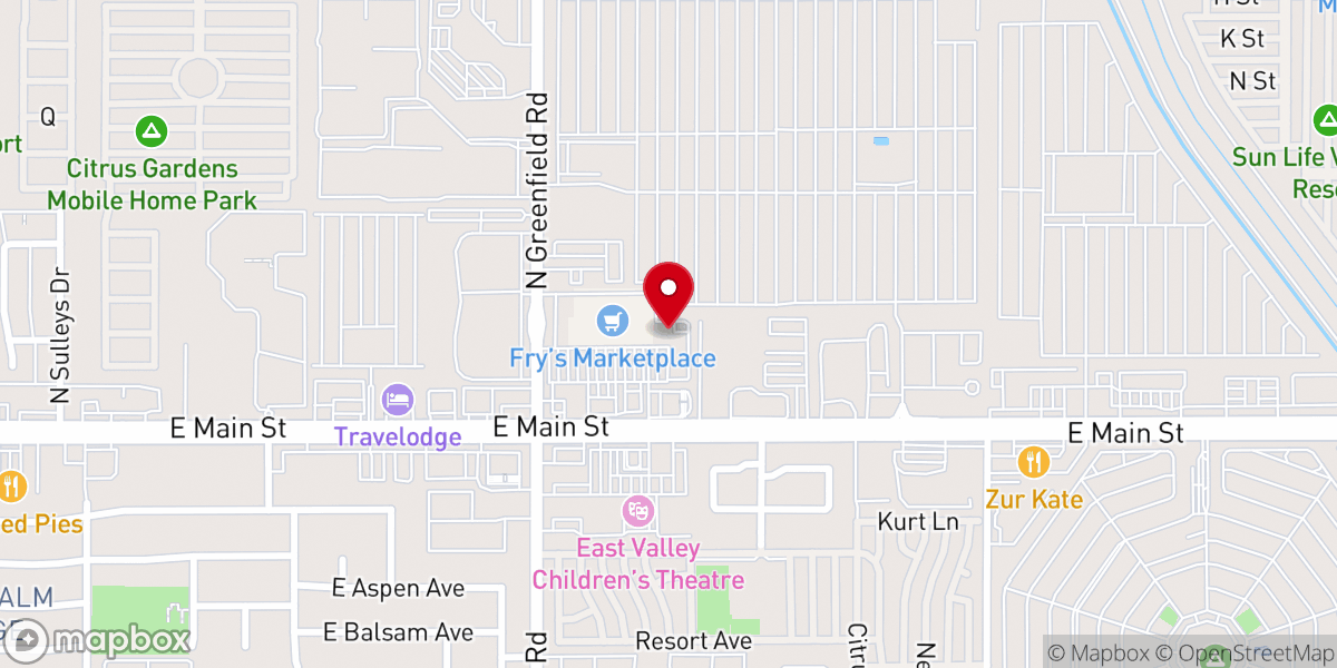 Map showing location of RCCG Fountain of Lift Parish
