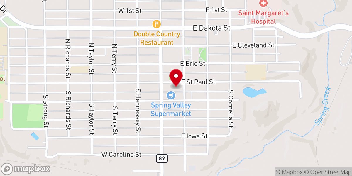 Map showing location of Grace Ministry Church