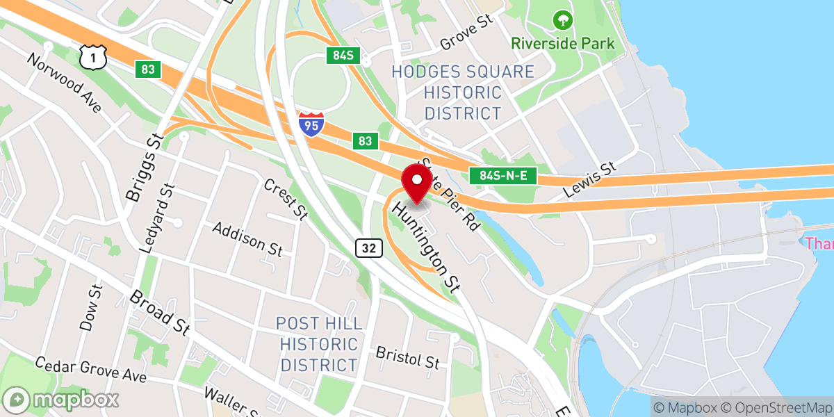Map showing location of International Family Worship Center (IFWC)