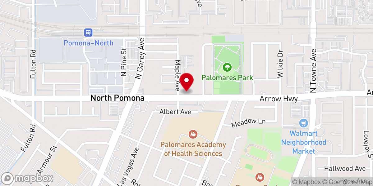 Map showing location of Charisma Life Church