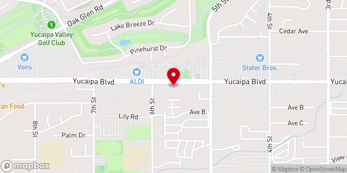Map showing location of Set Free Thrift Store
