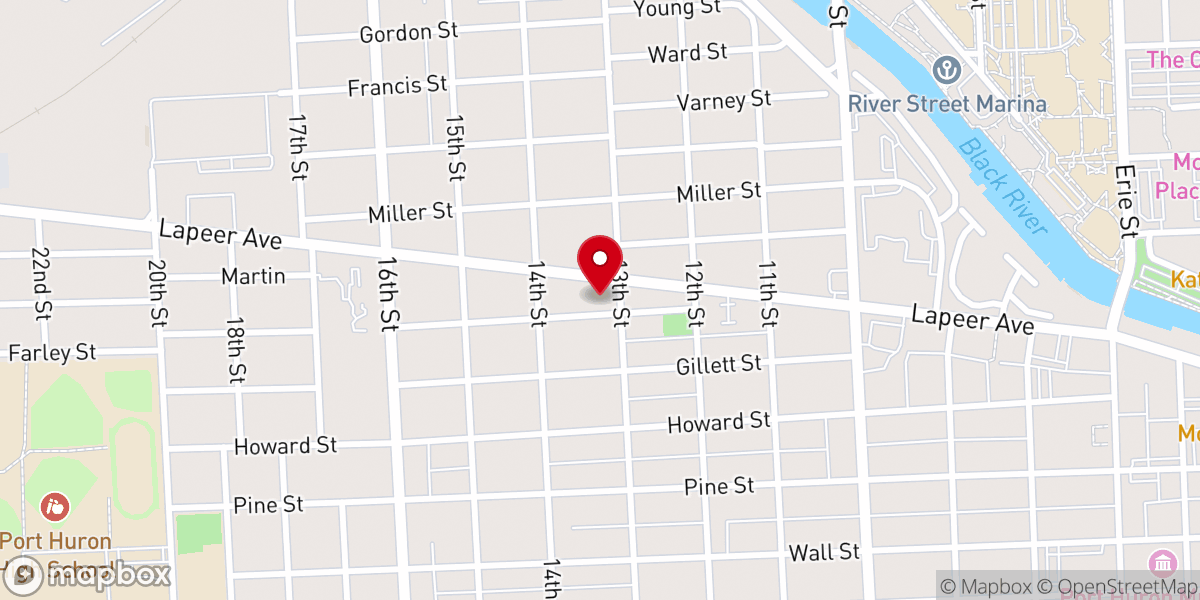 Map showing location of Kingdom Authority Ministries