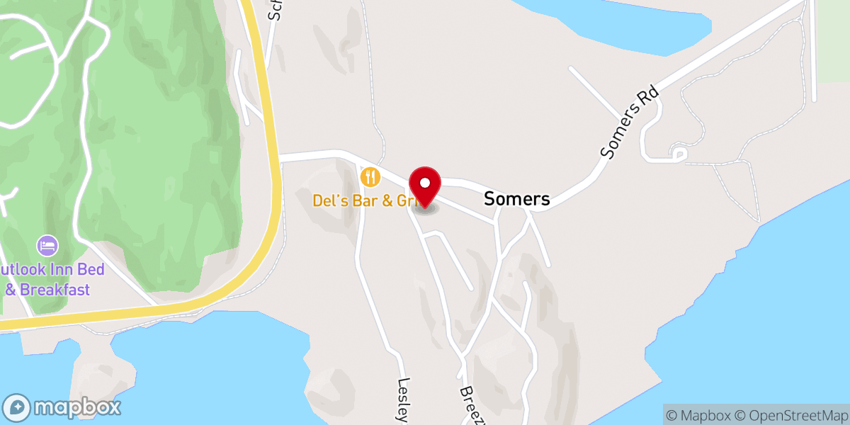 Map showing location of Mountain Valley Fellowship Church