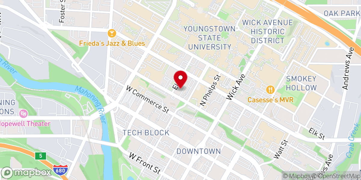 Map showing location of St. Columba Cathedral