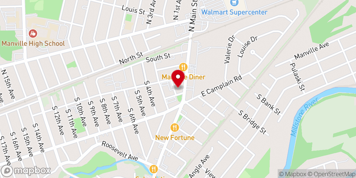 Map showing location of Christ The Redeemer Parish