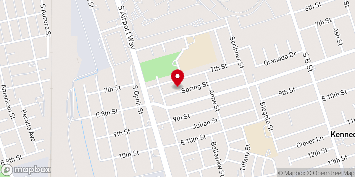 Map showing location of Christ Side Disciples Movement Center