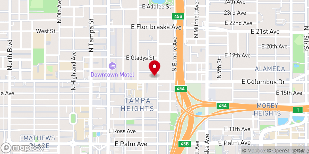 Map showing location of Saint James House of Prayer
