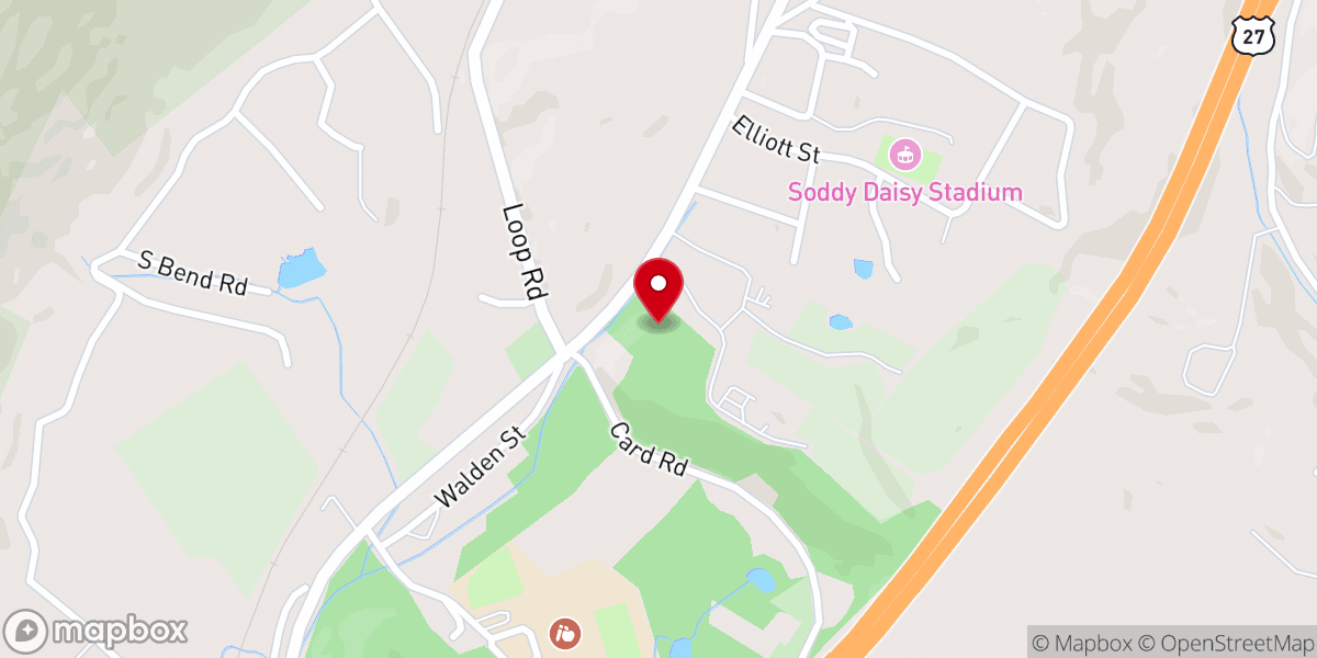 Map showing location of Holy Spirit Catholic Church