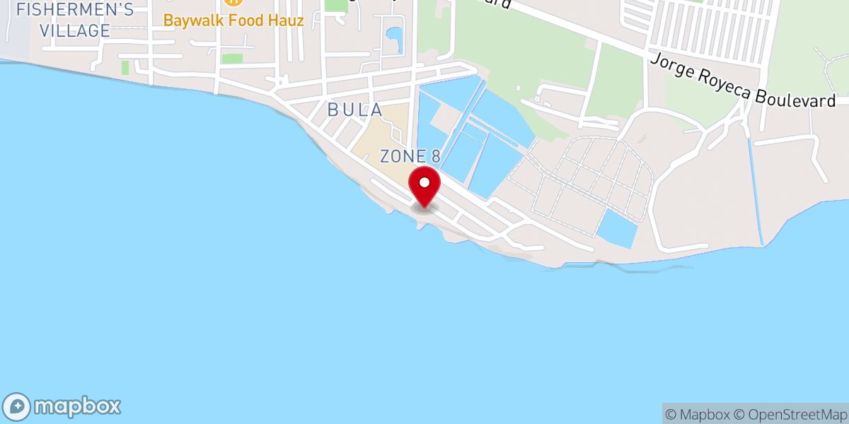 Map showing location of Iglesia Filipina Independiente Church Bula