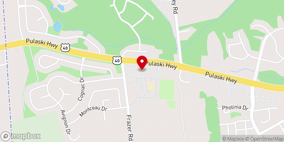 Map showing location of St. Margaret of Scotland Catholic Church