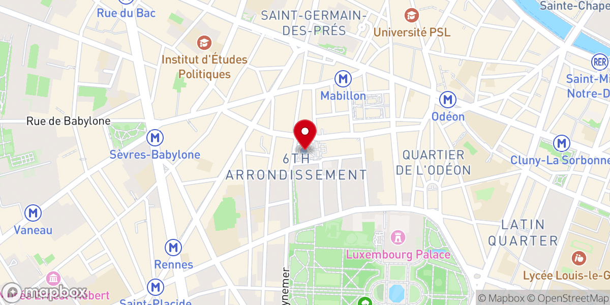 Map showing location of Fontaine Saint-Sulpice