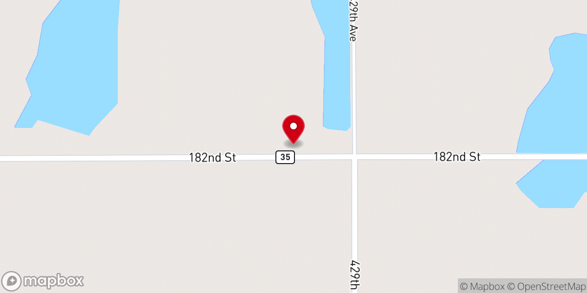 Map showing location of Good Hope Lutheran Church