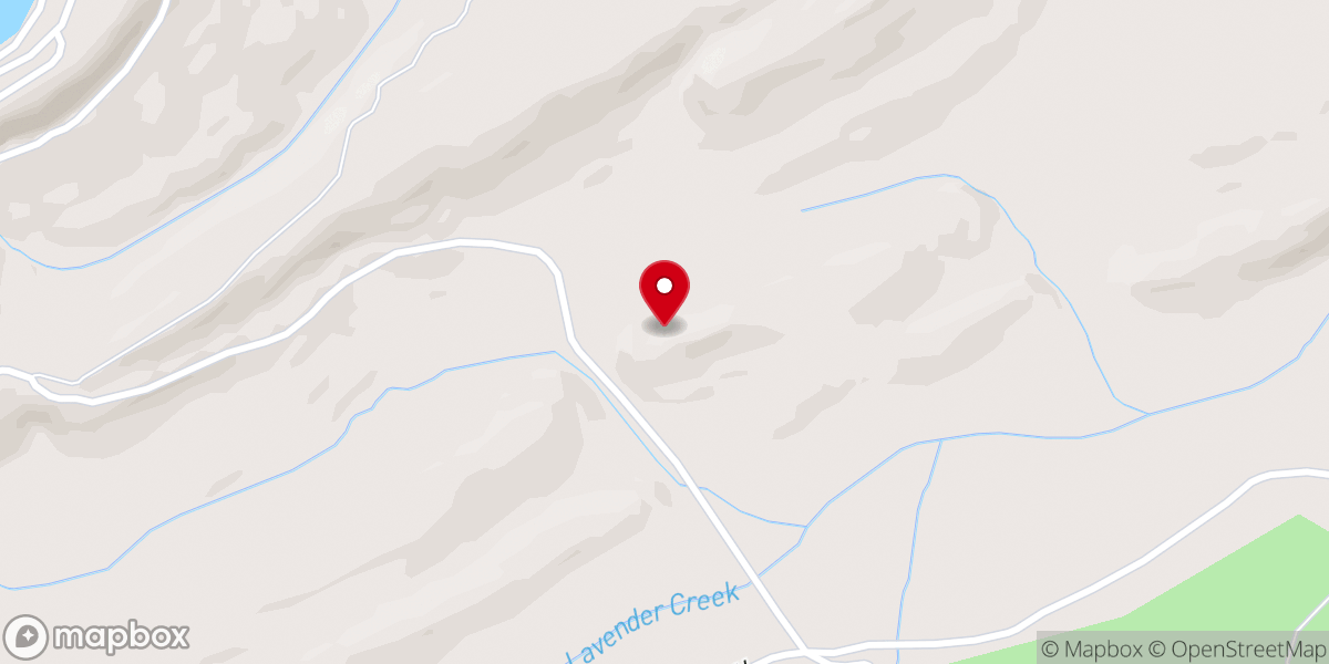 Map showing location of Chubb Chapel