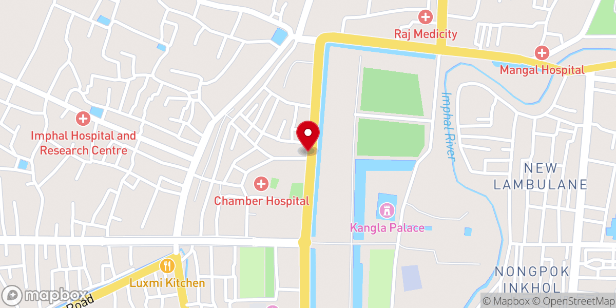 Map showing location of Christian Literature Centre-CLC