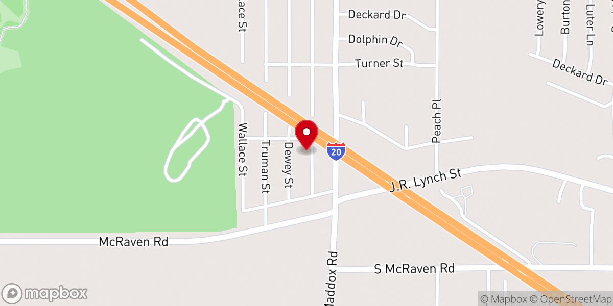 Map showing location of Church of the First Born House of Prayer