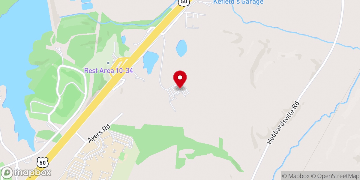 Map showing location of Wesleyan Church