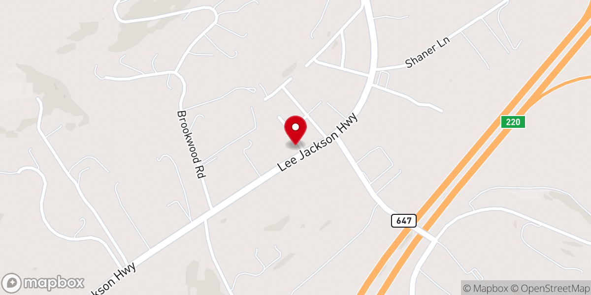 Map showing location of Good Shepherd Church