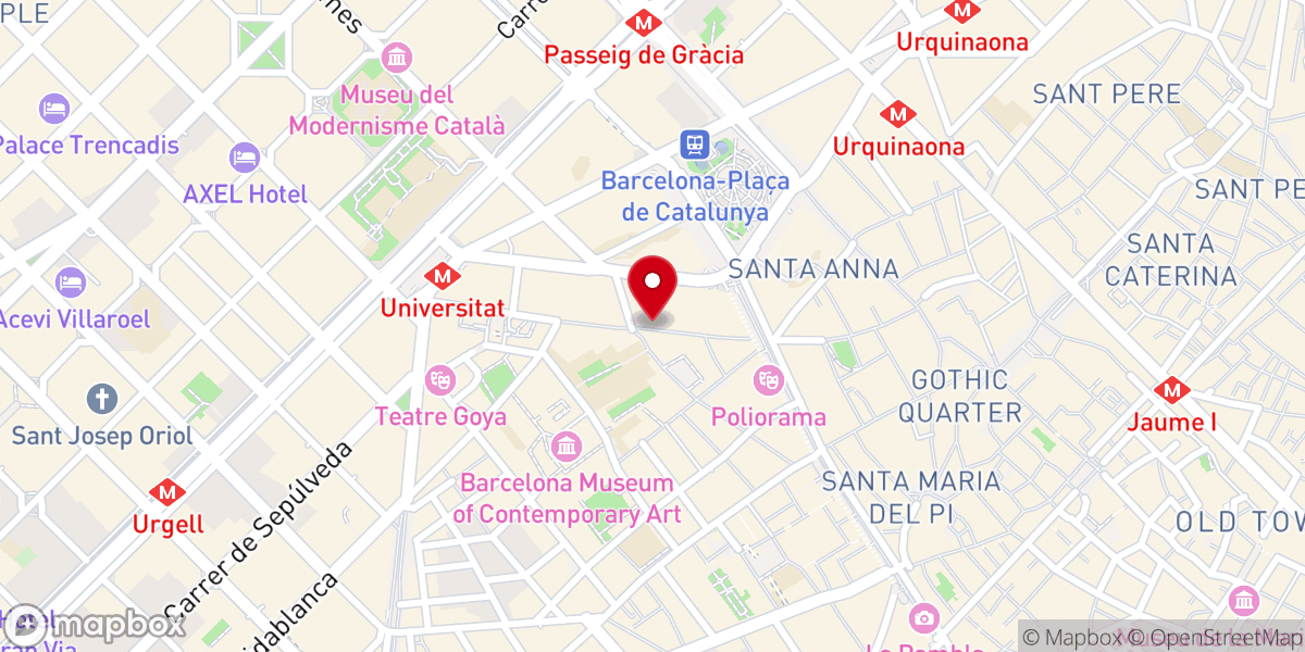 Map showing location of Iglesia Adventista del Séptimo Día - Tallers