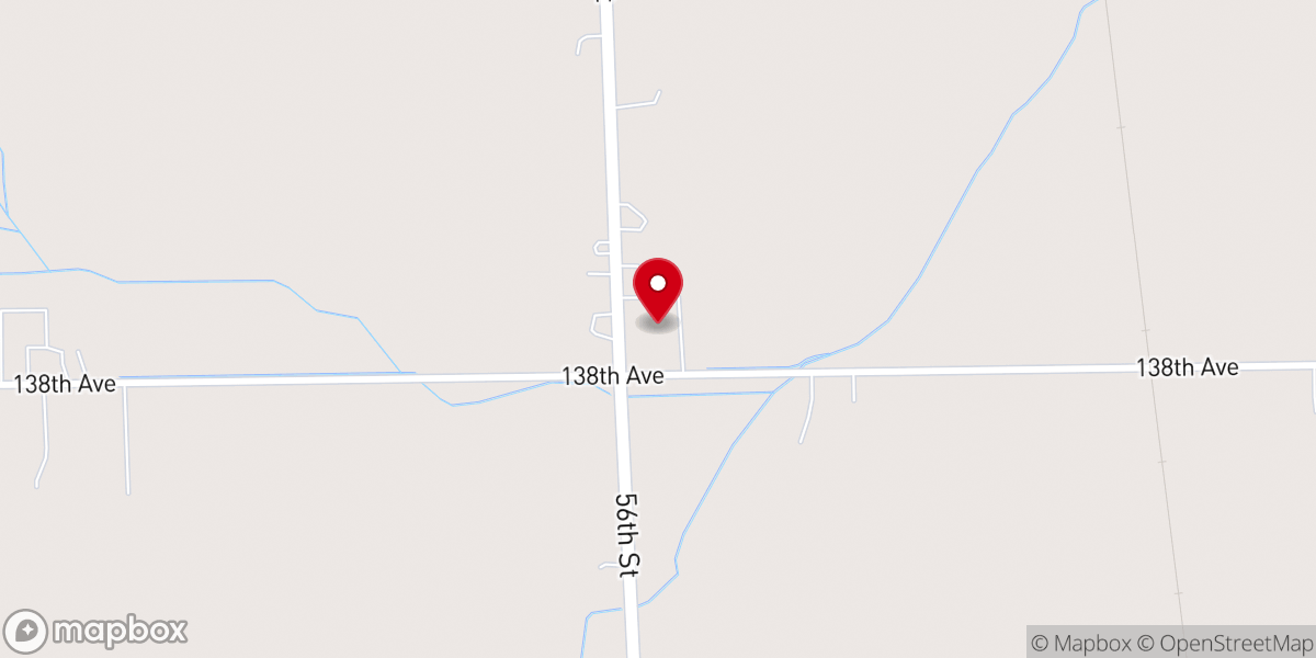Map showing location of East Saugatuck Church