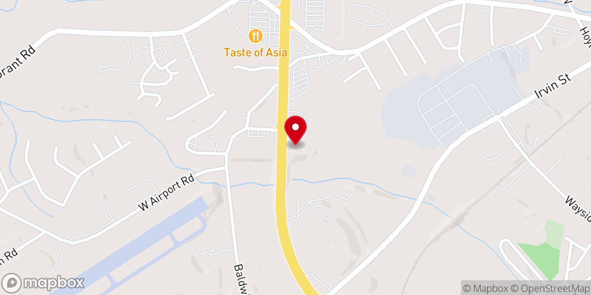 Map showing location of Cornelia Christian Church