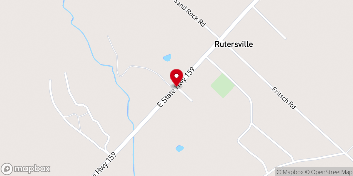 Map showing location of Saint Johns Church