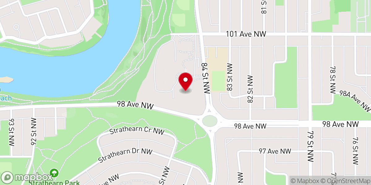Map showing location of St. Joseph Seminary