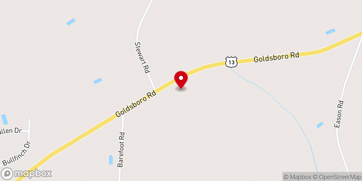 Map showing location of South River Community Church