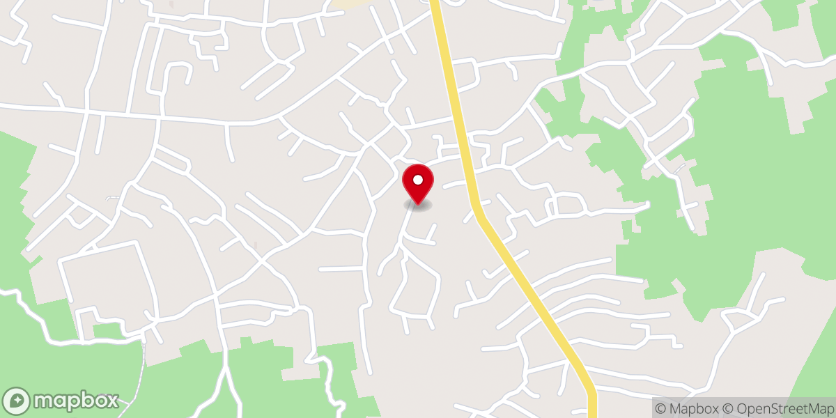 Map showing location of Presbytarian Church of Ghana, Okorase