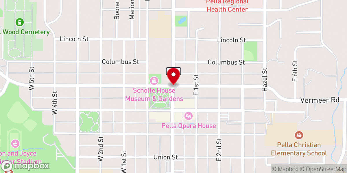 Map showing location of American Radio Missions Foundation Corporation