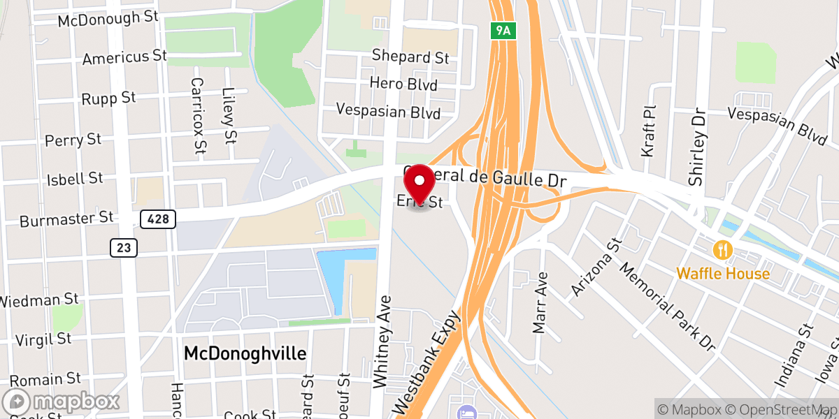 Map showing location of Word of Truth Fellowship Church