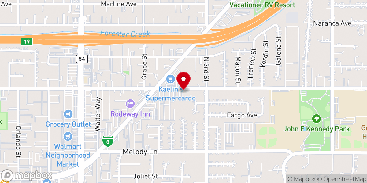 Map showing location of United Methodist Chapel-Valley