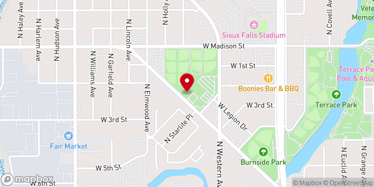 Map showing location of Apostolic Church of Truth
