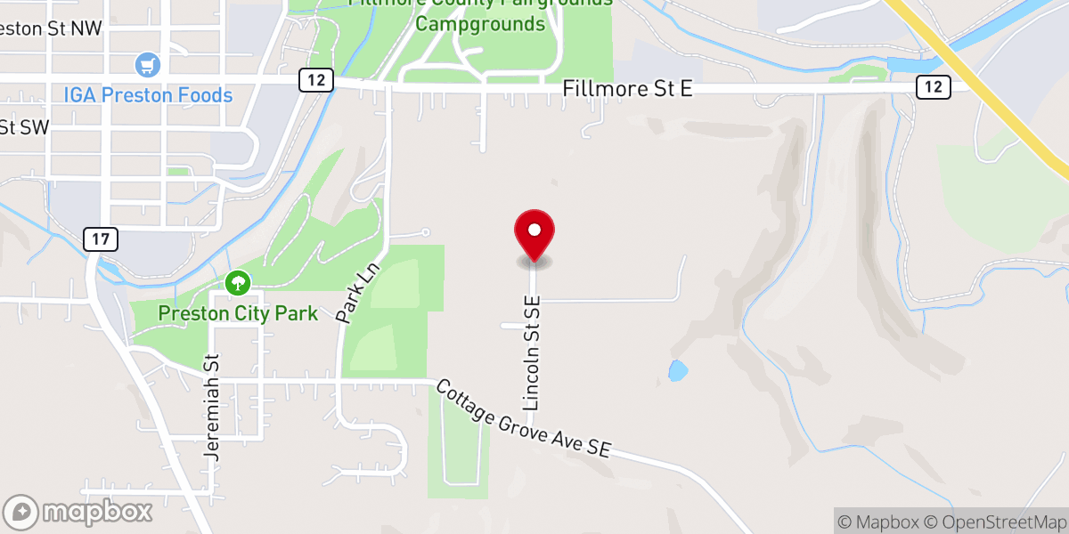Map showing location of Woodward Mark